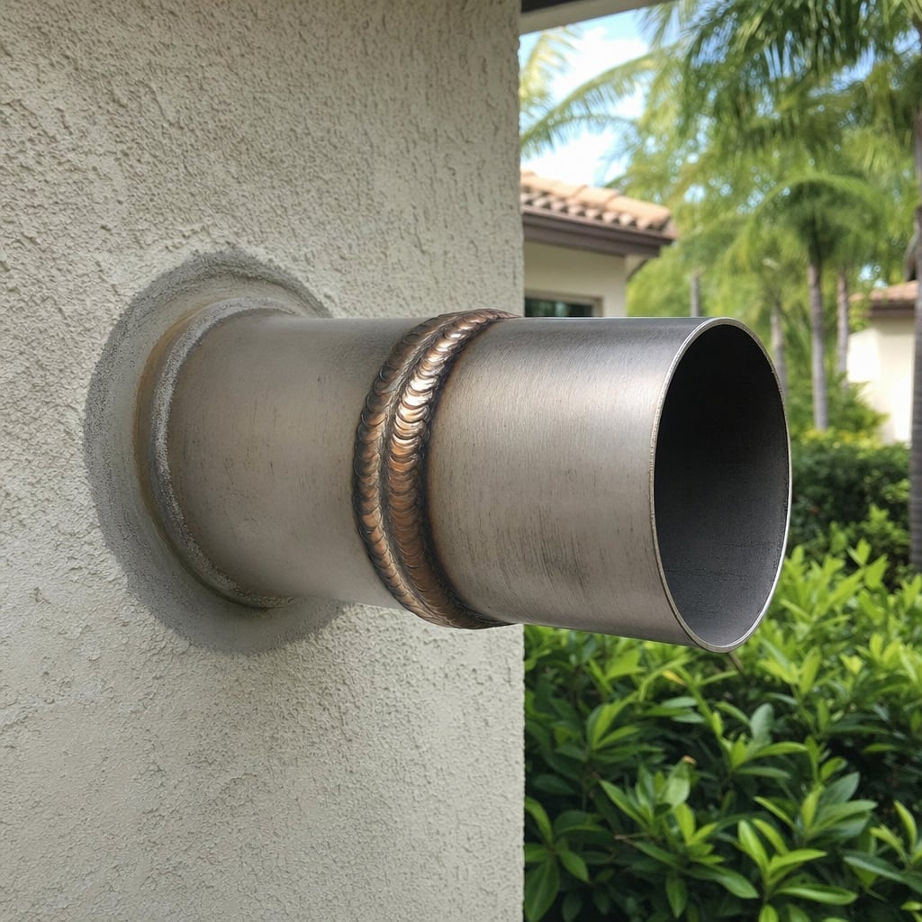 exhaust welding project in Miami