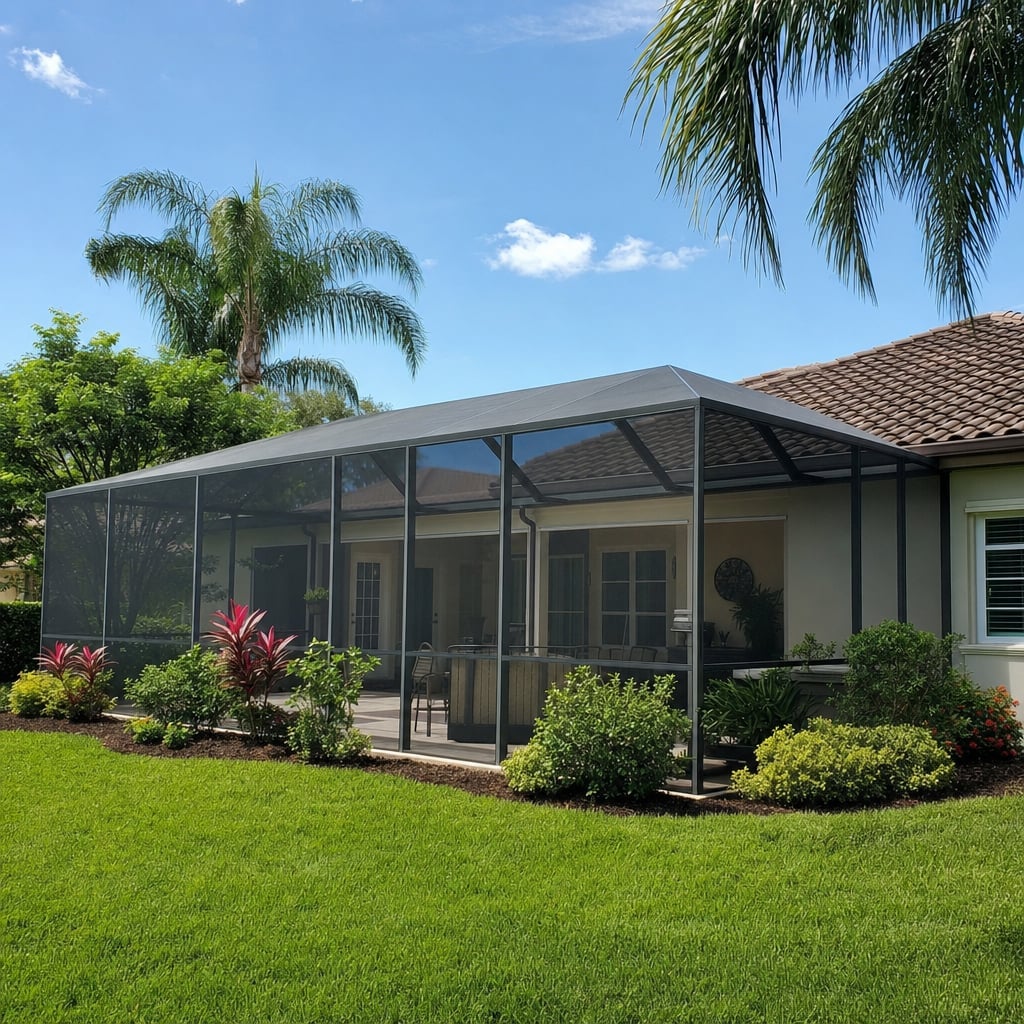 Patio Screen Enclosure Installation & Repair