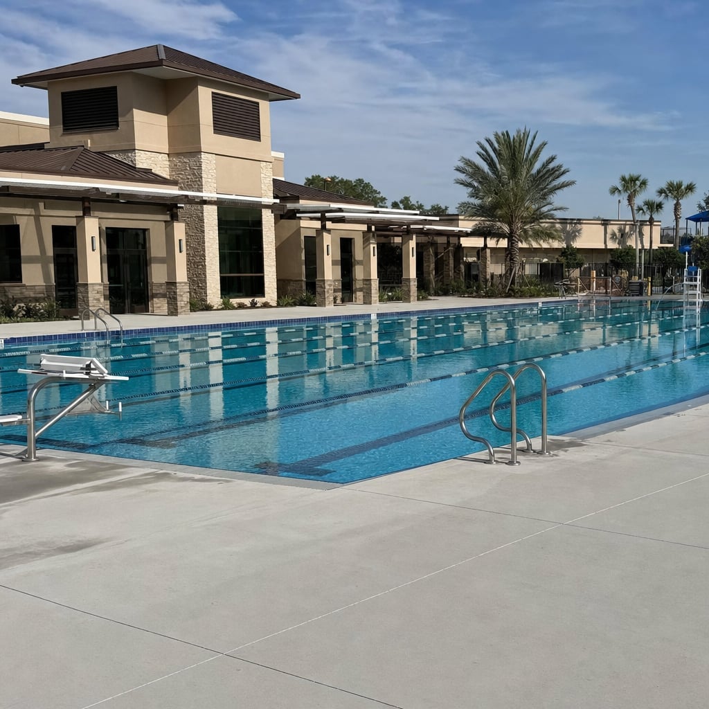Aquatic Center and Competition Pool Construction