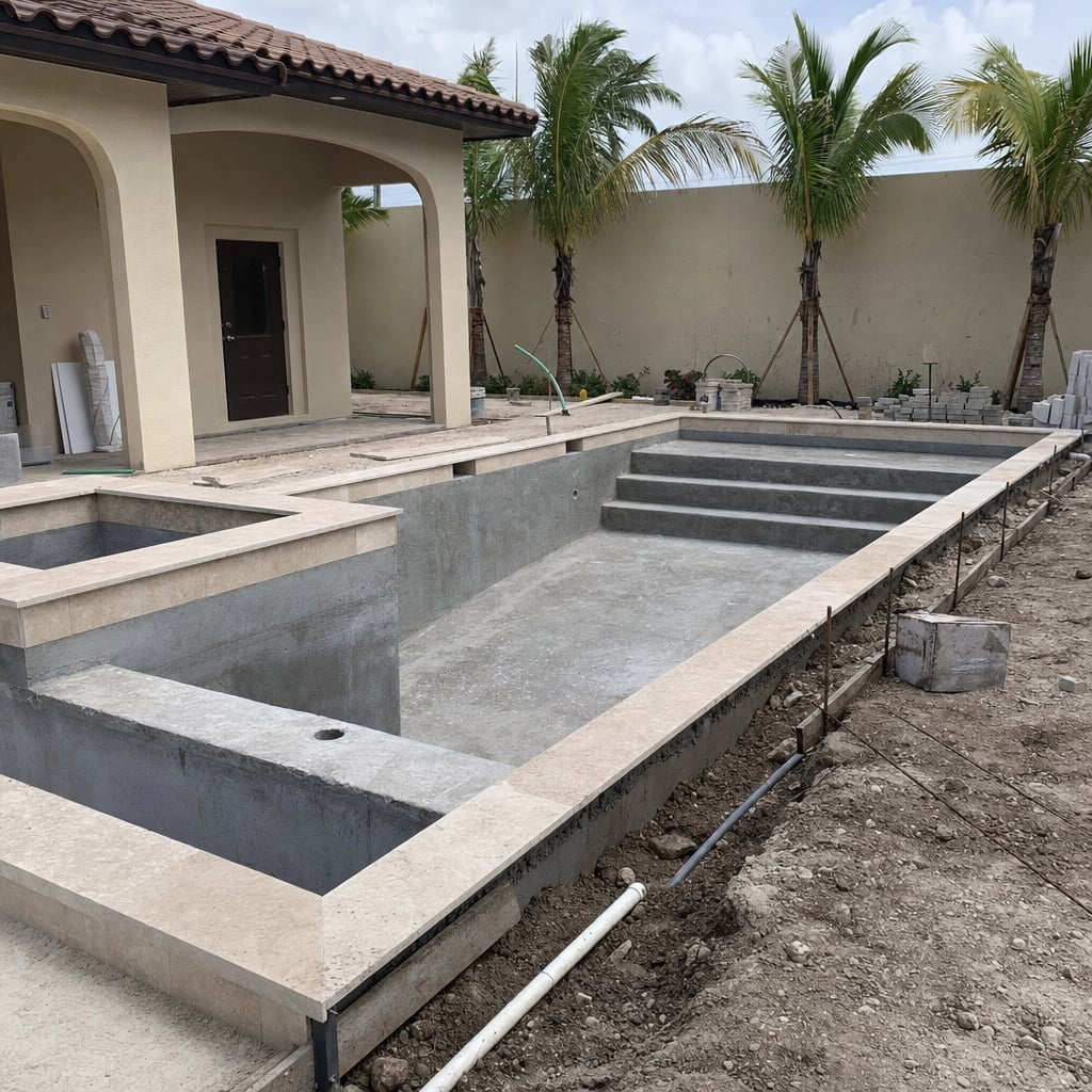 commercial pool project in Ocala