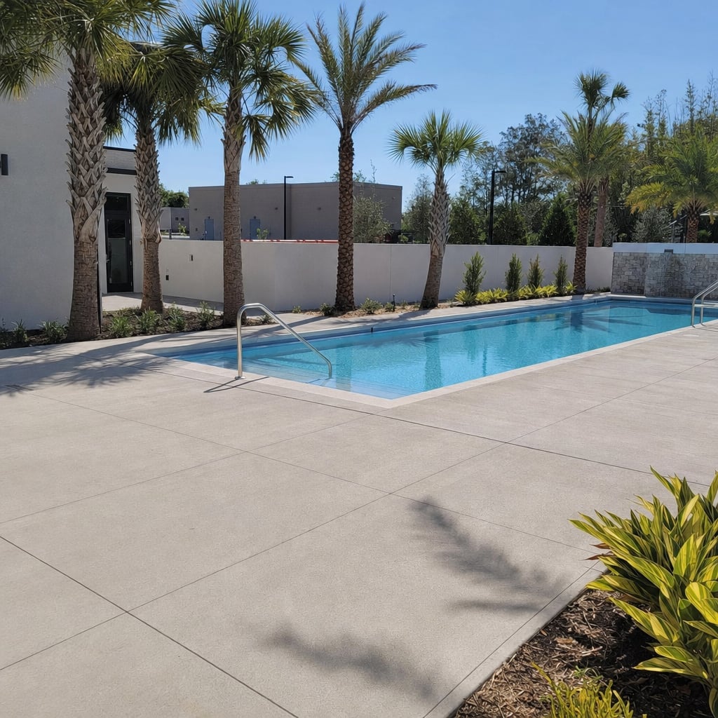 commercial pool project in Ocala