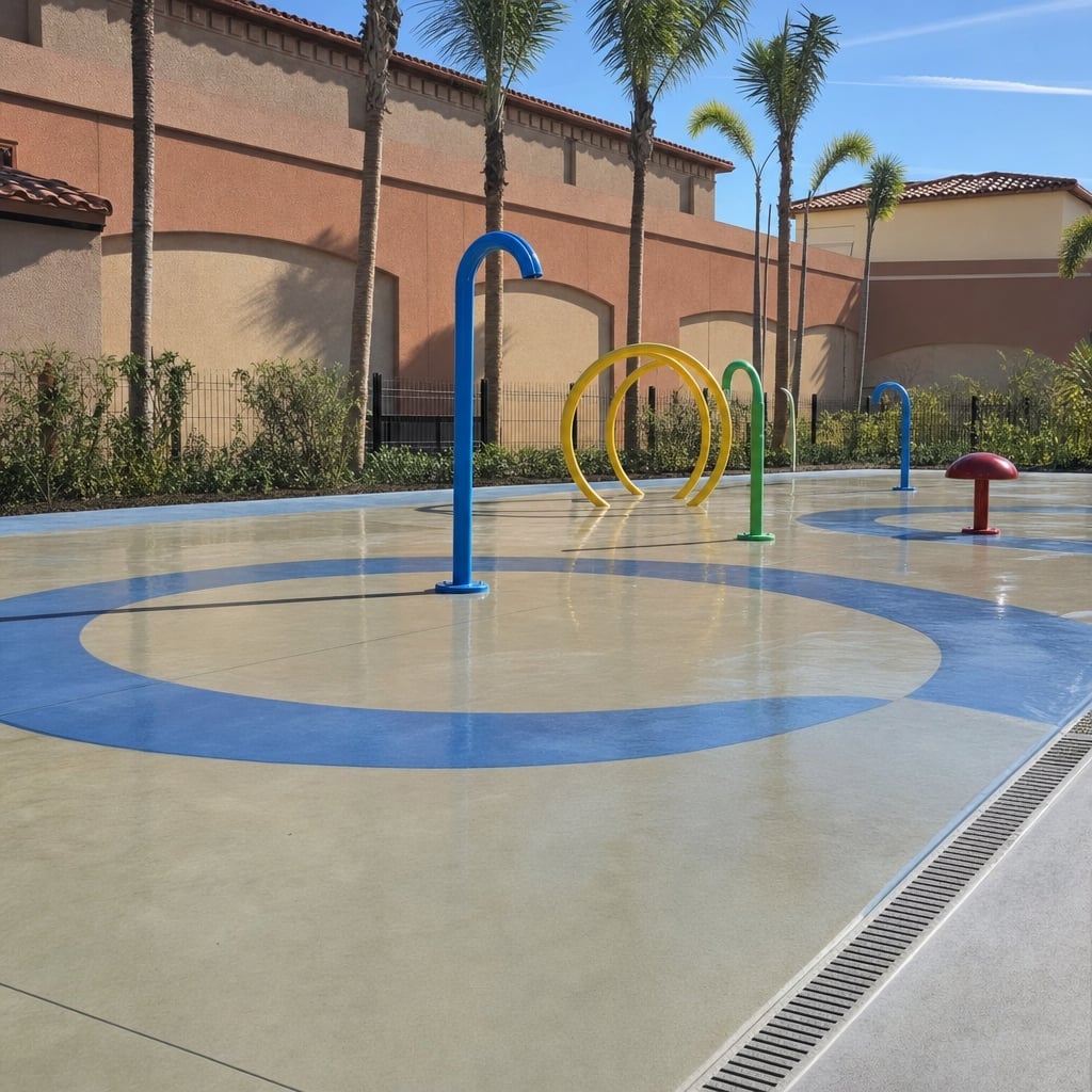 splash pad project in Ocala