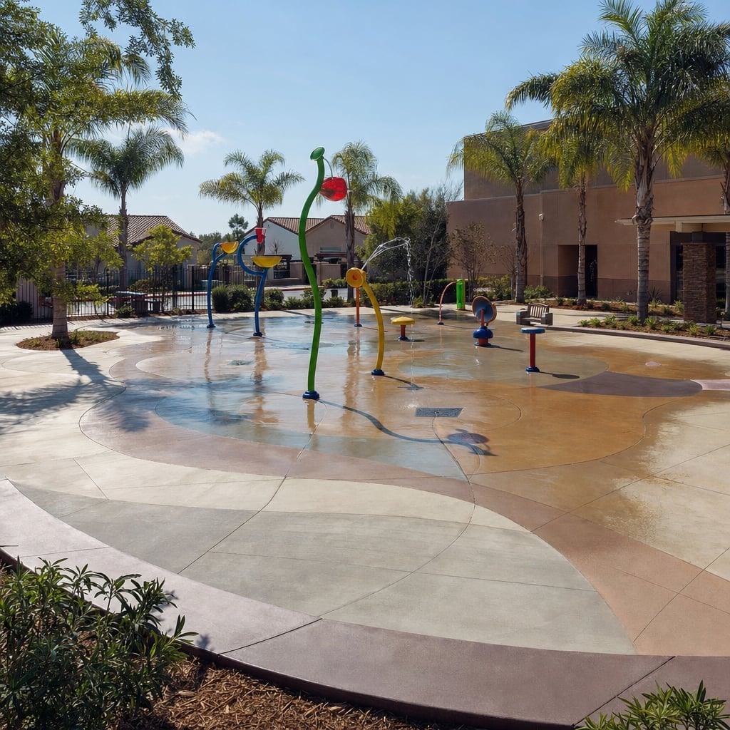 splash pad project in Ocala