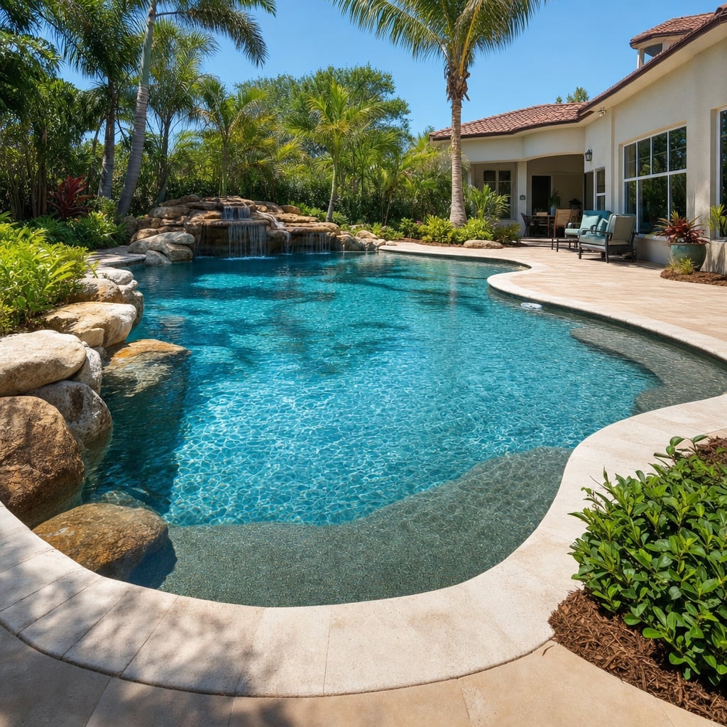 Concrete Gunite Pool Construction & Repair