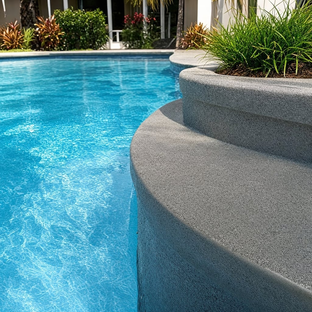gunite pool project in Ocala