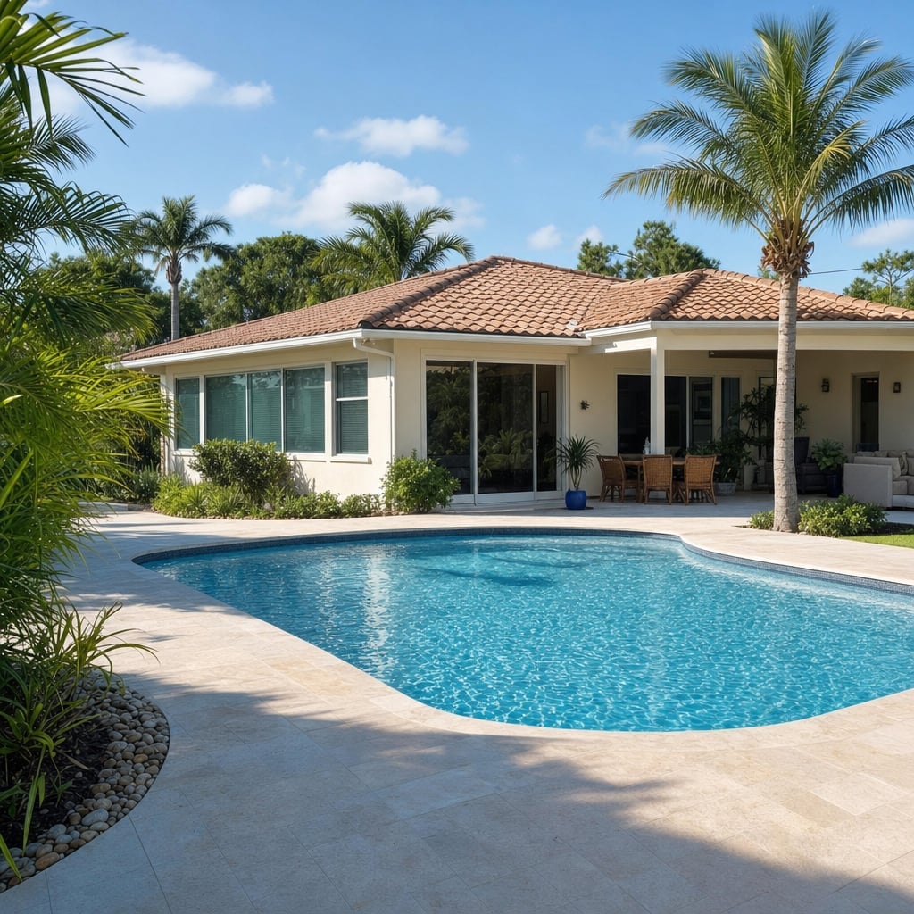 fiberglass pool project in Ocala