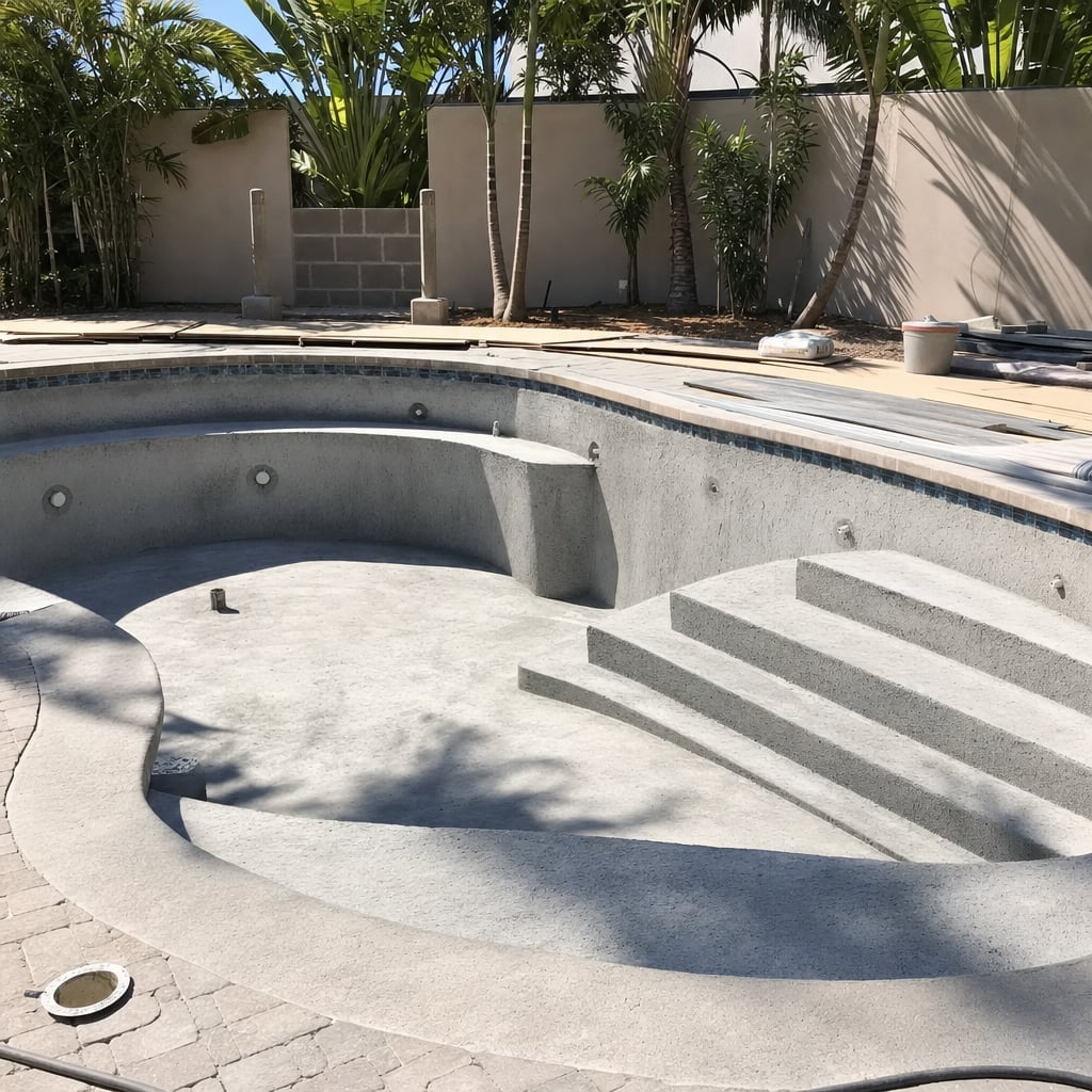 hotel pool project in Port Orange
