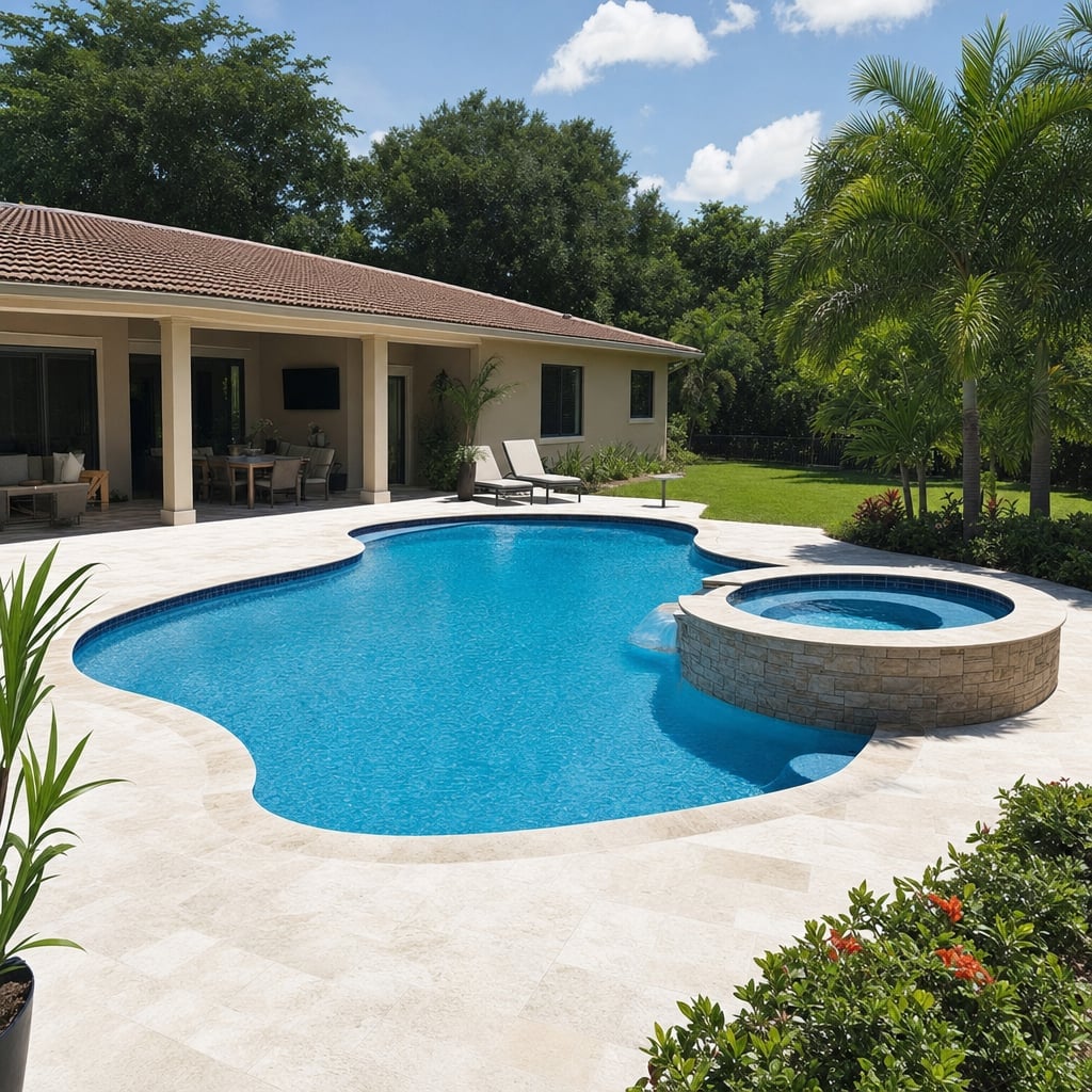 inground pool project in Ocala