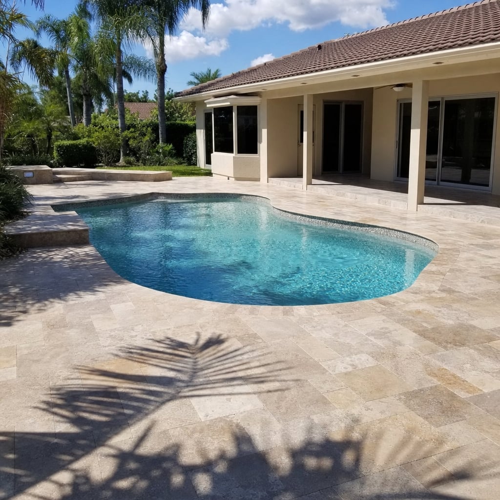 inground pool project in Port Orange
