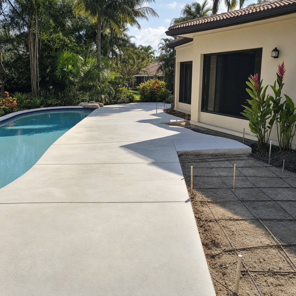 pool deck project in Ocala