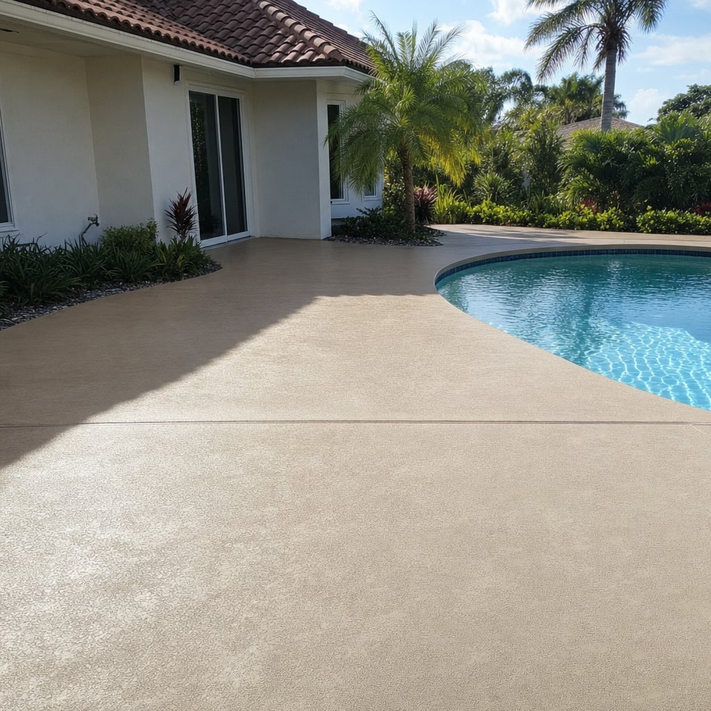 pool deck project in Ocala