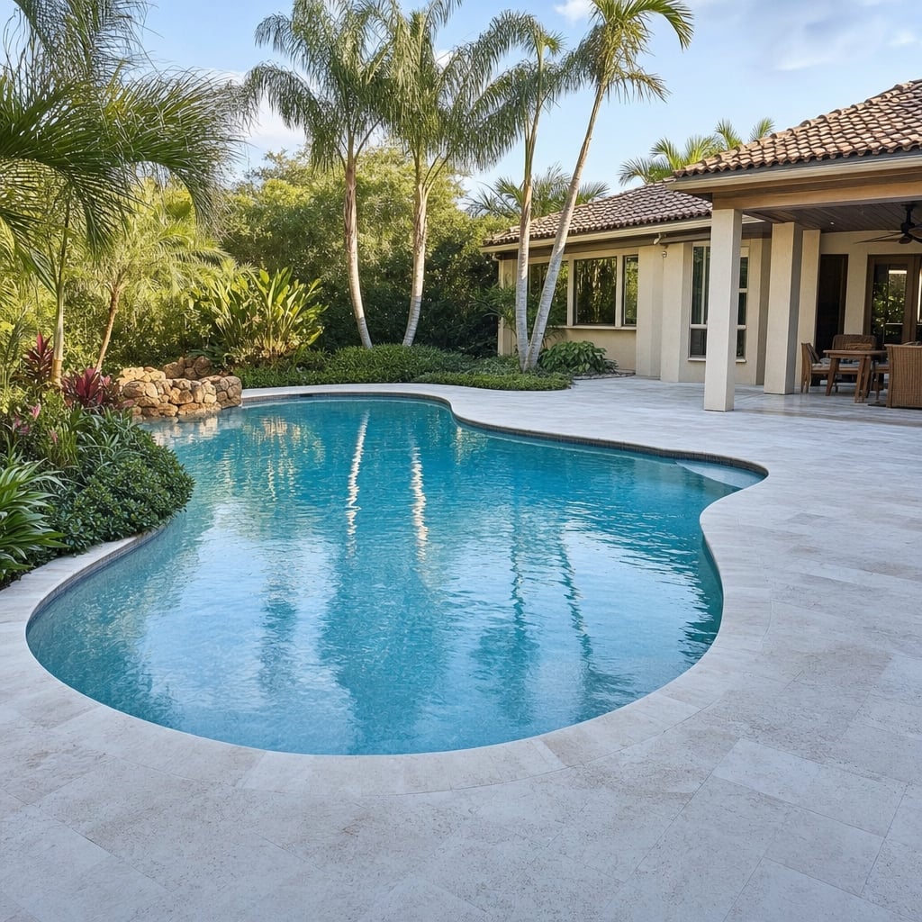 pool resurfacing project in Ocala