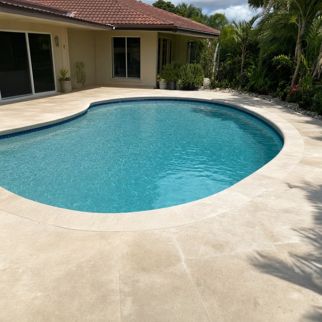 pool resurfacing project in Port Orange