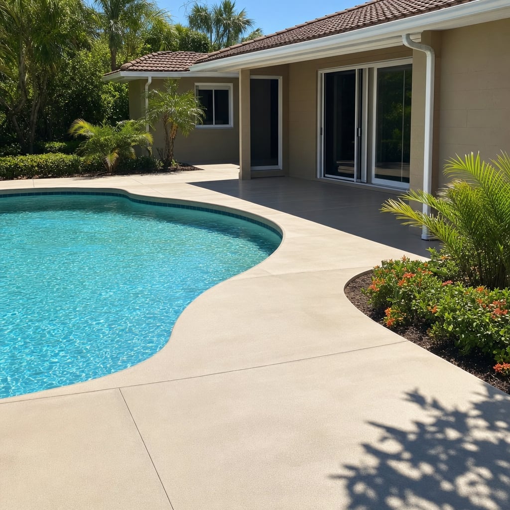 Pool Deck Concrete