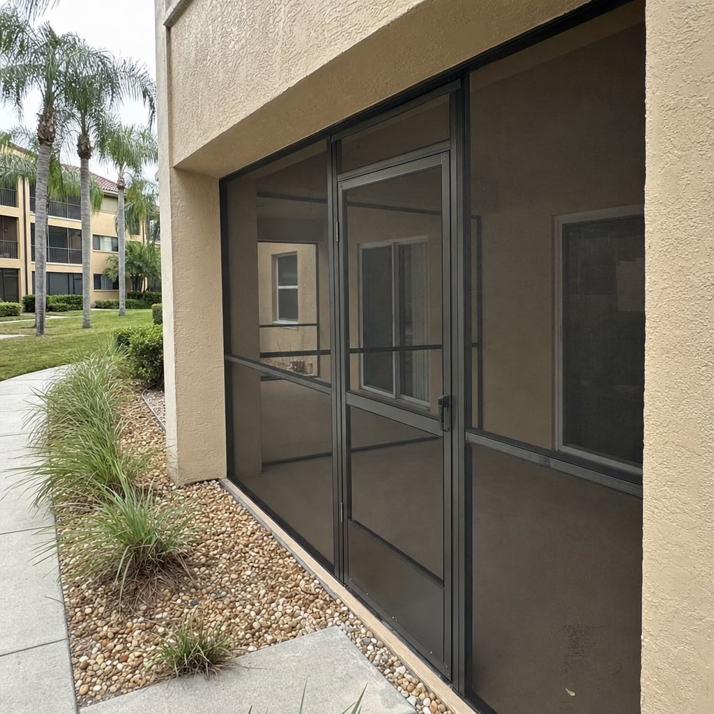 screen repair services project in Palm Coast