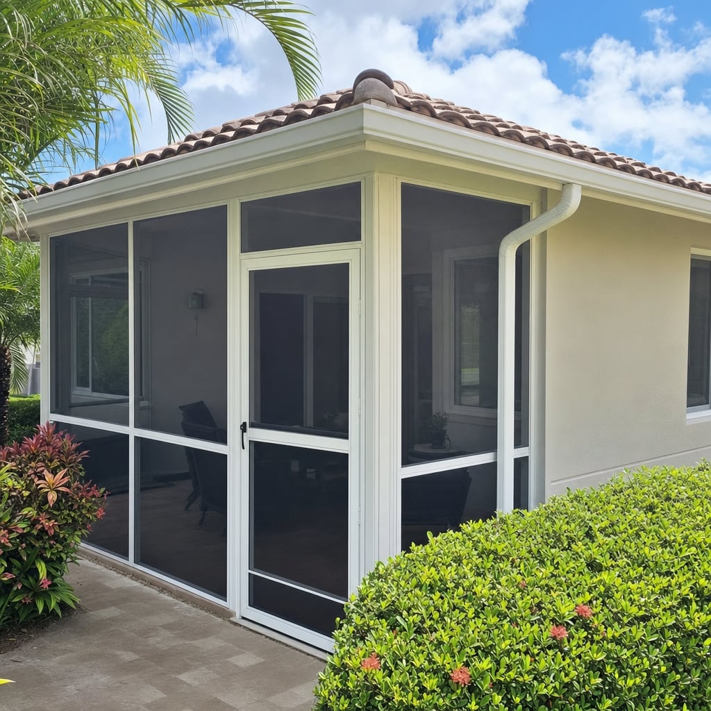 screen door project in Palm Coast