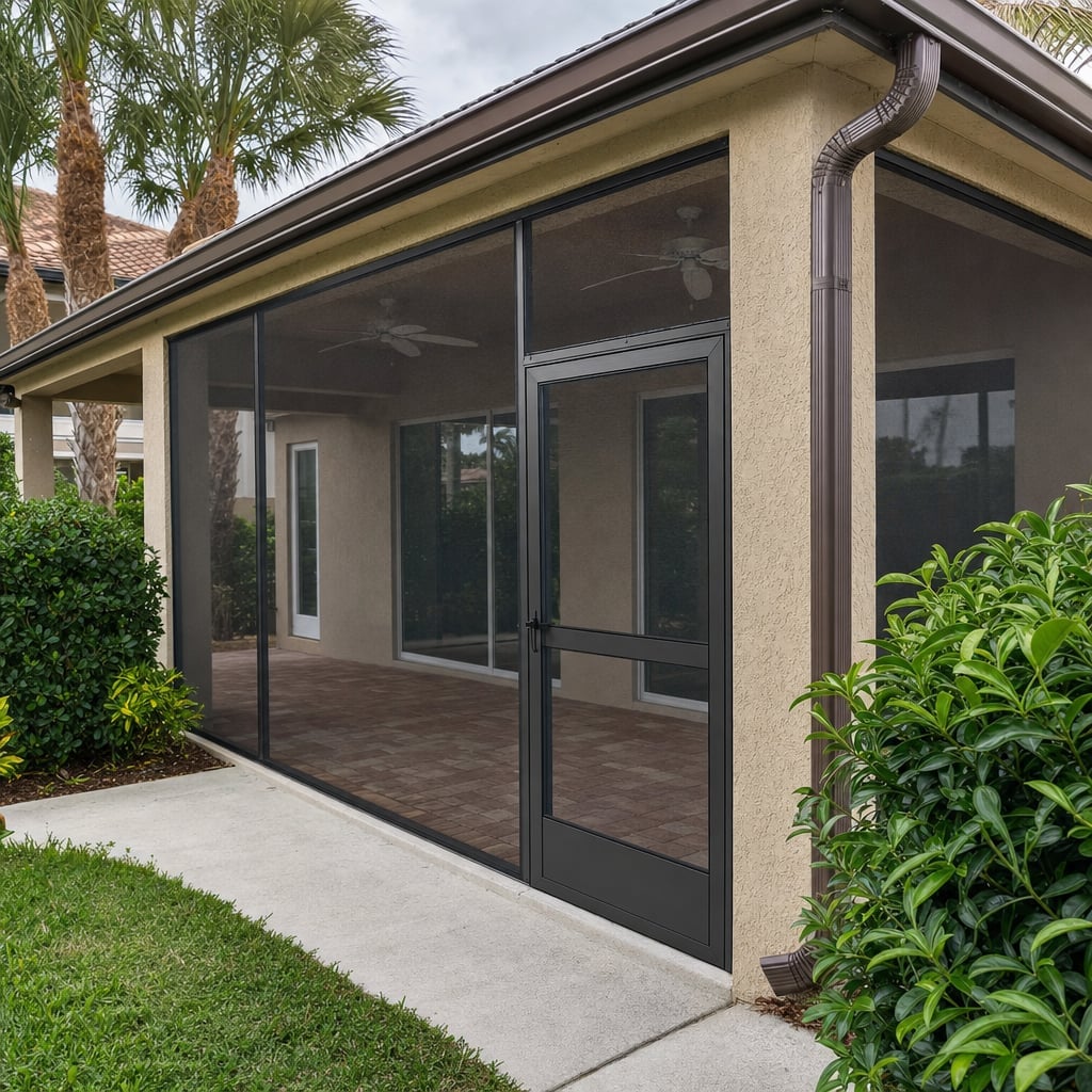 screen door project in Palm Coast