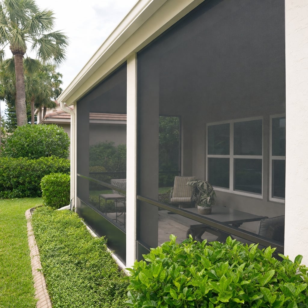 screen mesh project in Palm Coast