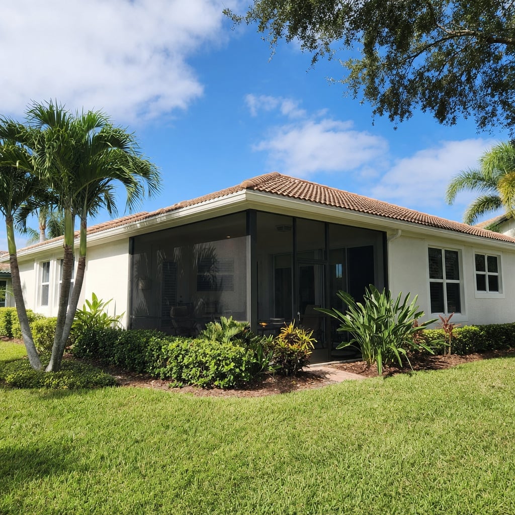 screen mesh project in Palm Coast