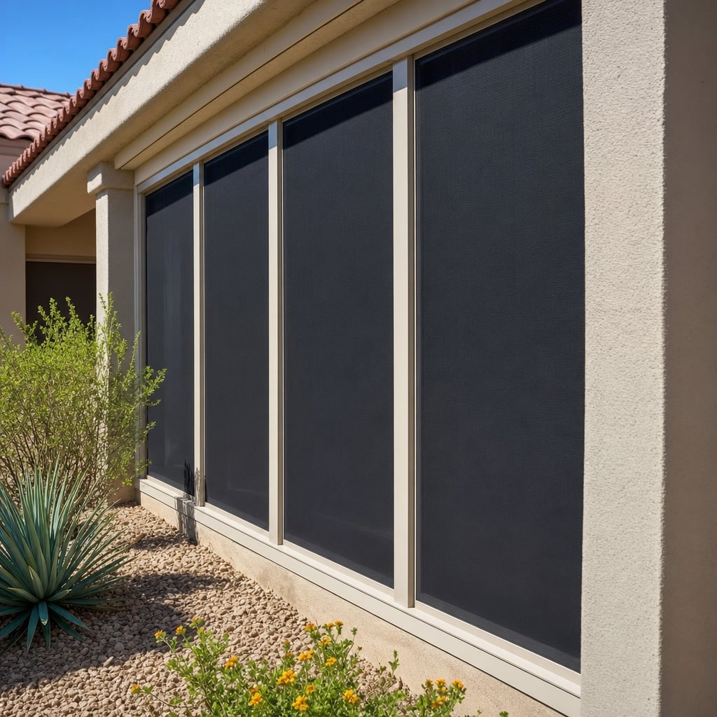 screen frame project in Arlington