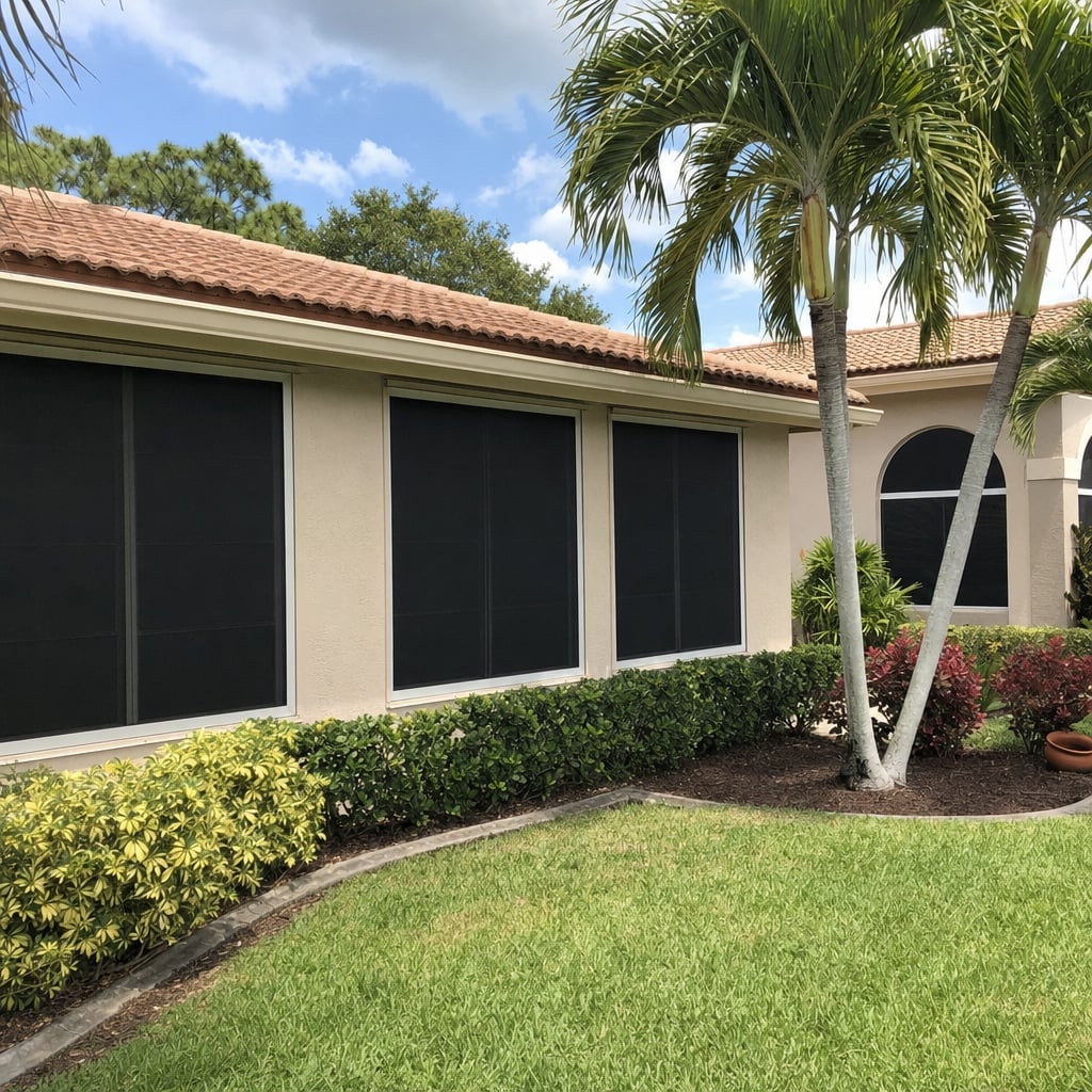 solar screen project in Palm Coast
