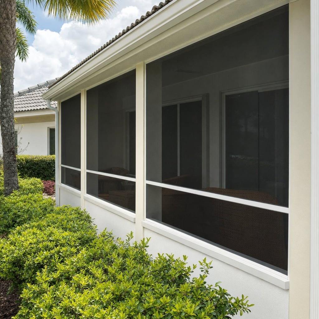 solar screen project in Palm Coast