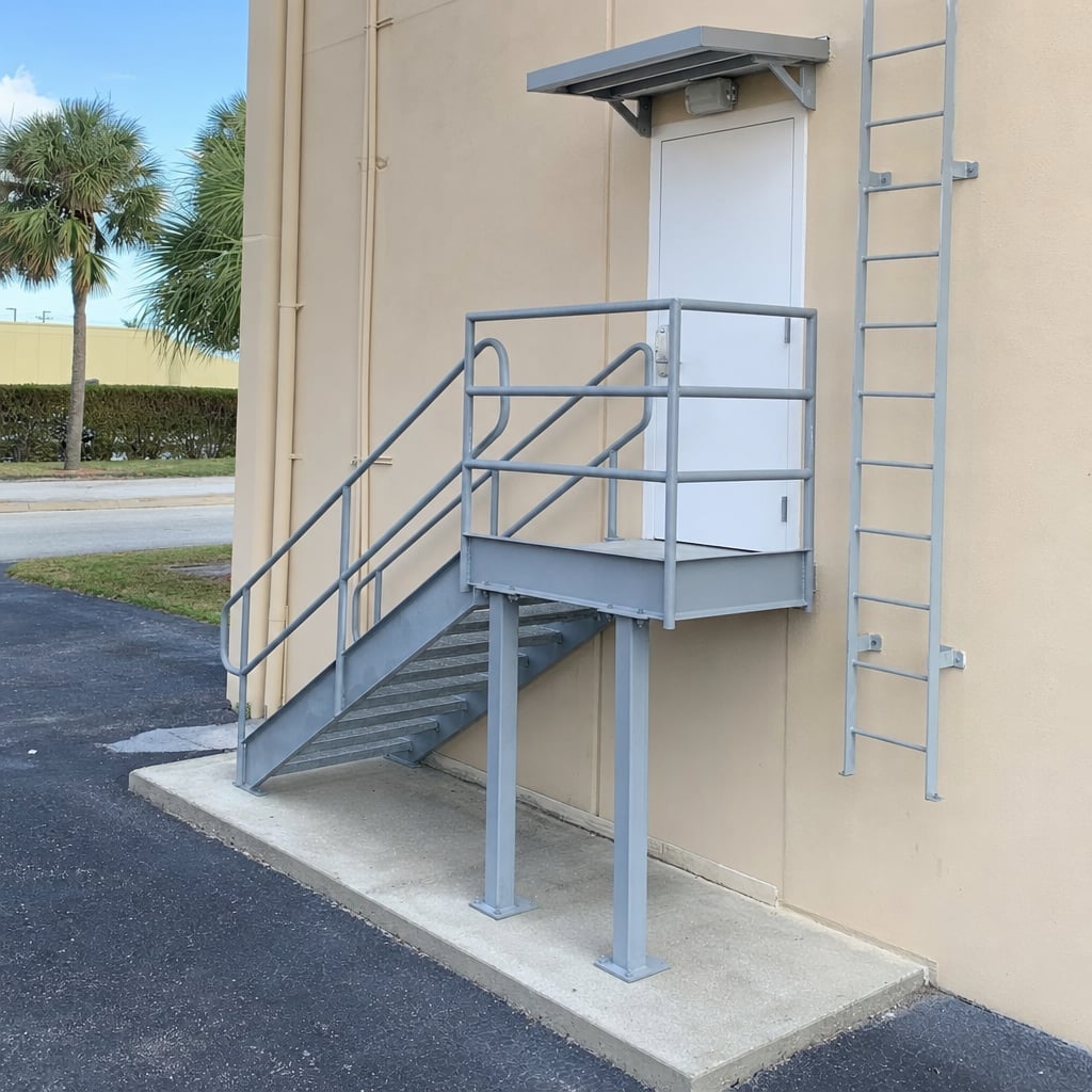 platform welding repair project in Orlando