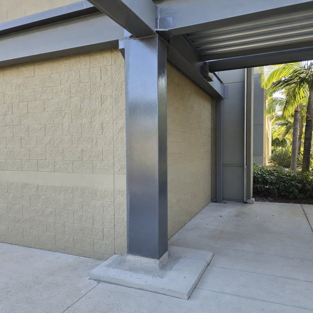 structural steel welding project in Orlando