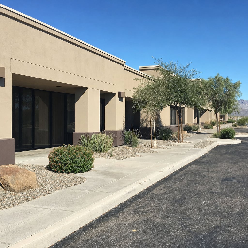 commercial stucco project in Sacramento
