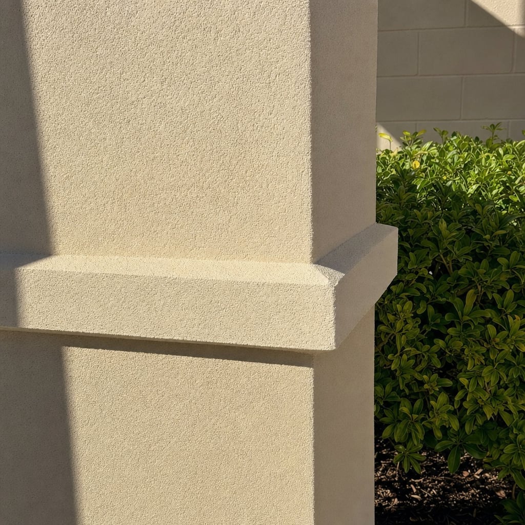 commercial stucco project in Sarasota