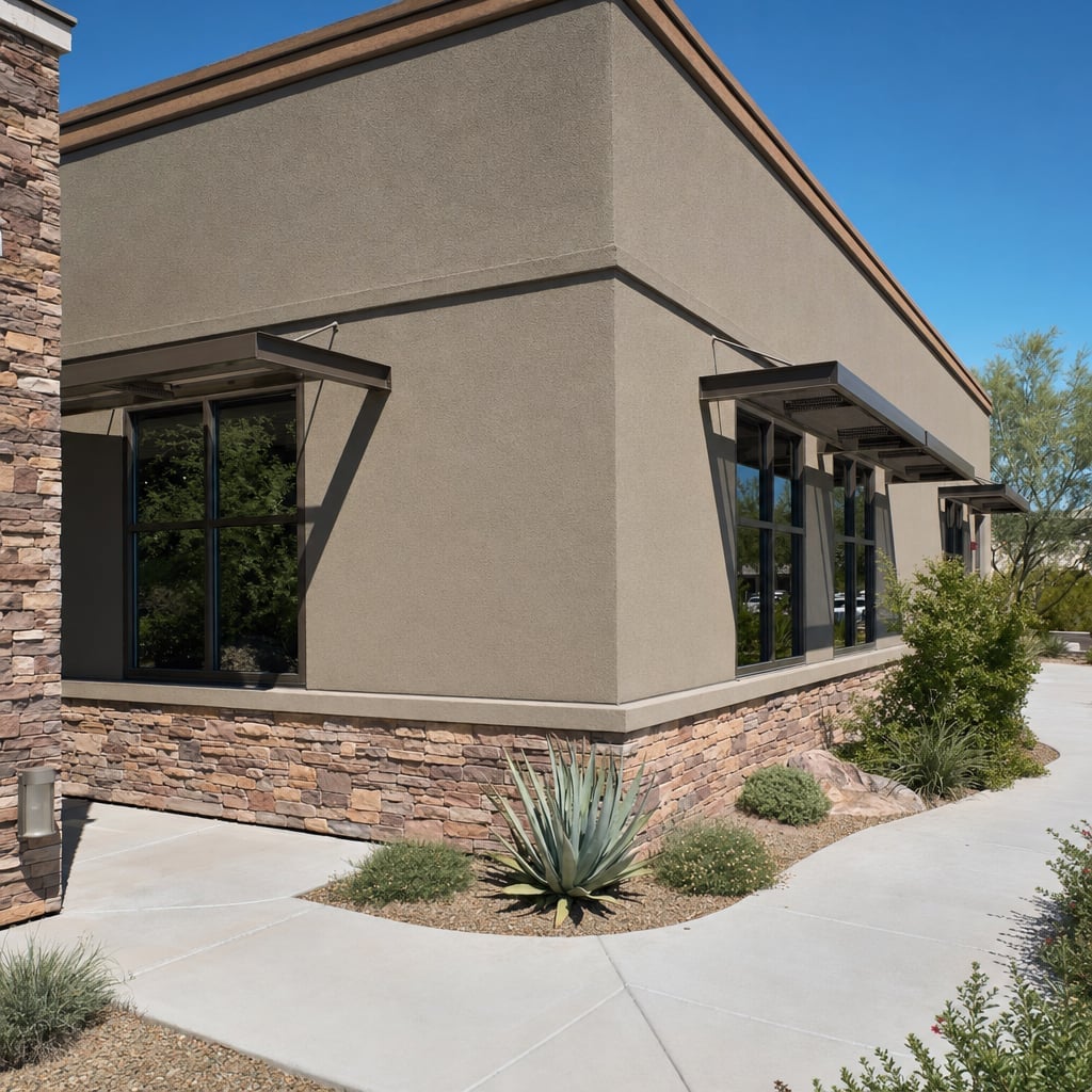 Commercial Stucco Waterproofing & Leak Repair