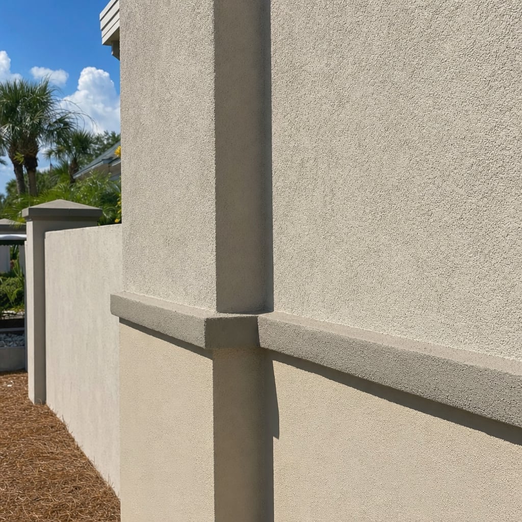 multi family stucco project in Charleston