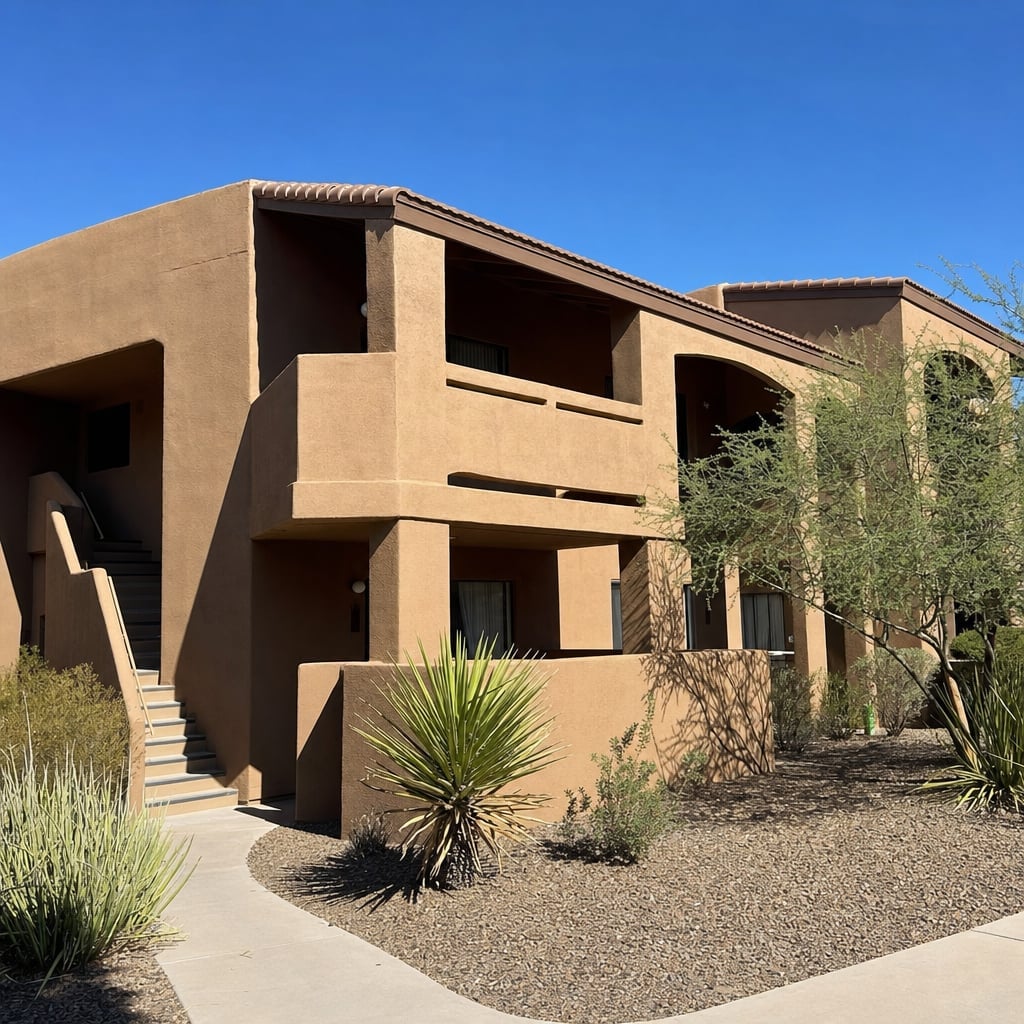 multi family stucco project in Colorado Springs