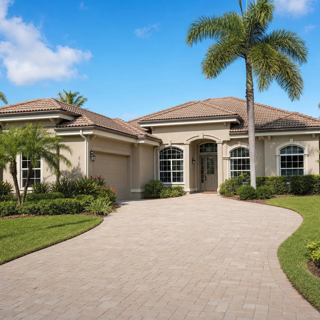 stucco color coat project in St. Petersburg