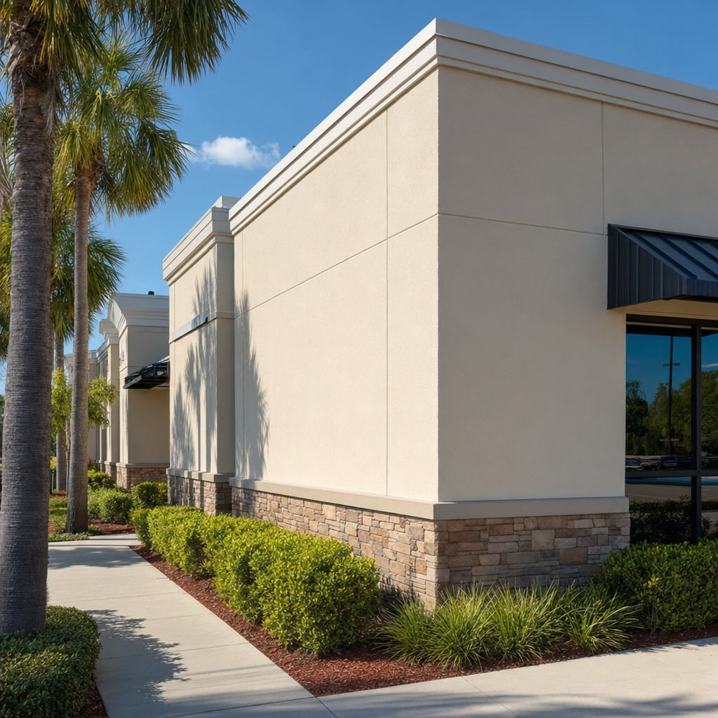stucco expansion joint project in Fort Myers