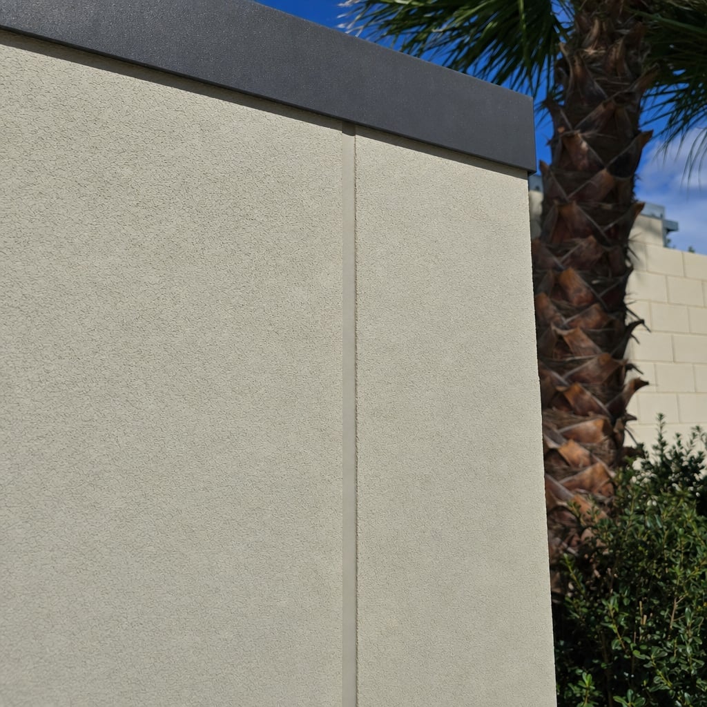 stucco expansion joint project in Miami