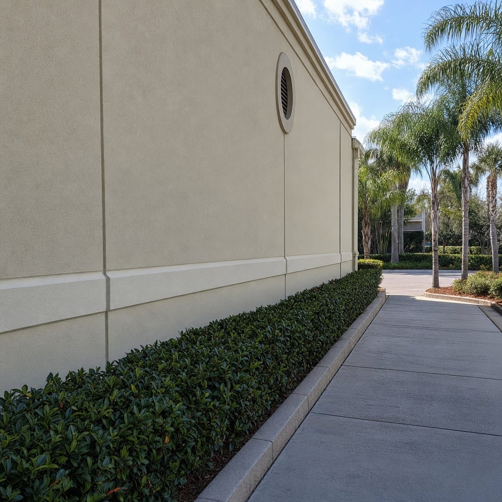 stucco expansion joint project in St. Louis
