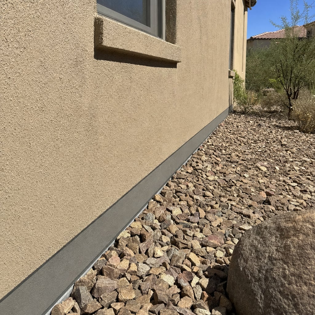 stucco weep screed project in Colorado Springs