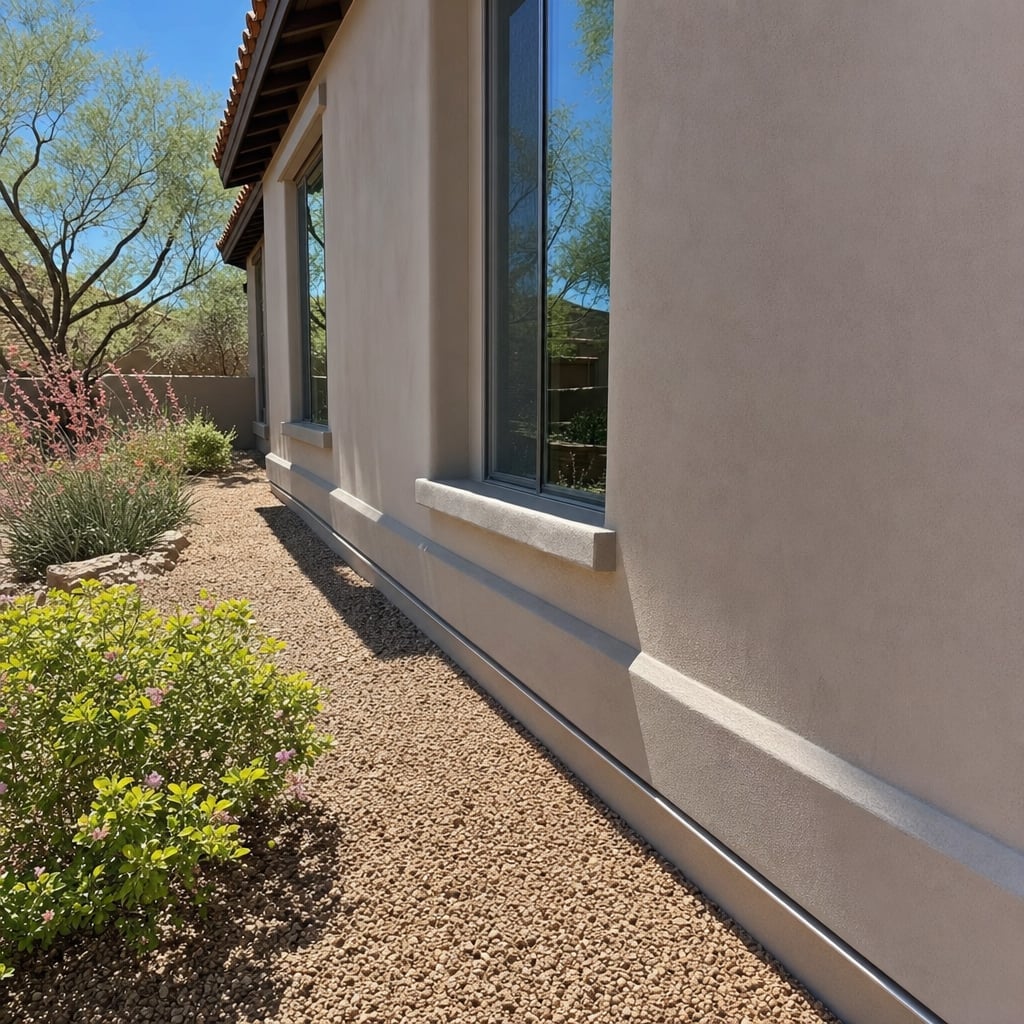 Stucco Flashing and Weep Screed Repair