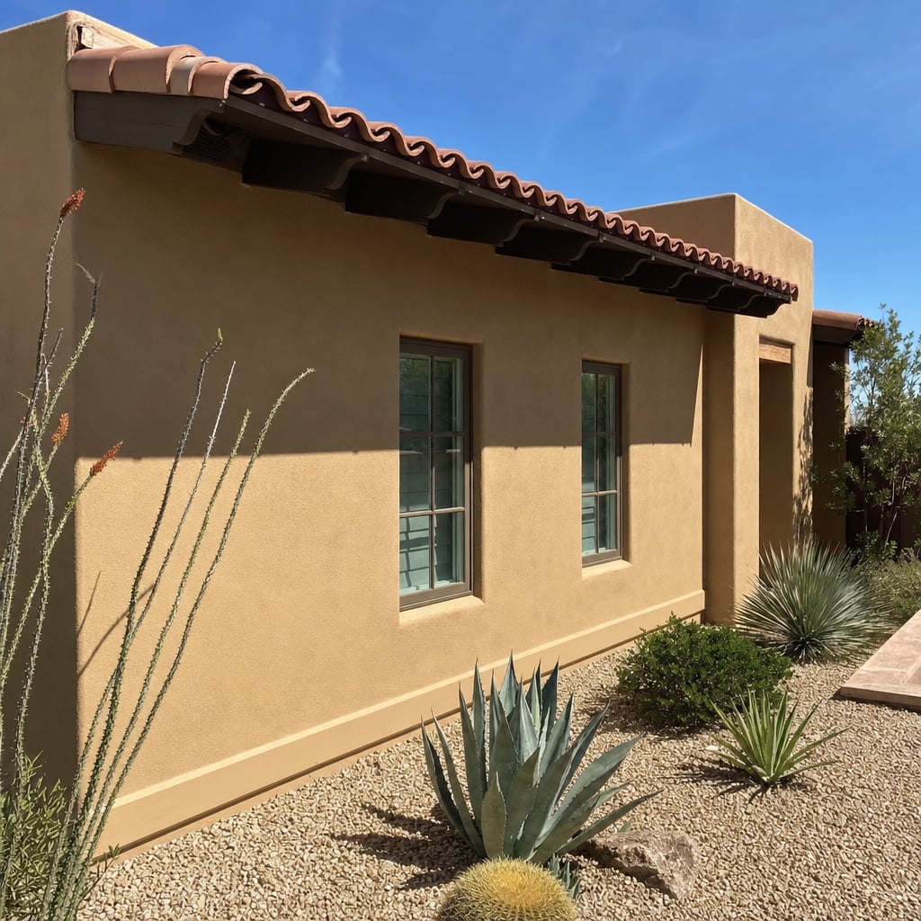 stucco weep screed project in Henderson
