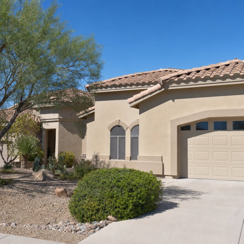 stucco water damage project in Colorado Springs