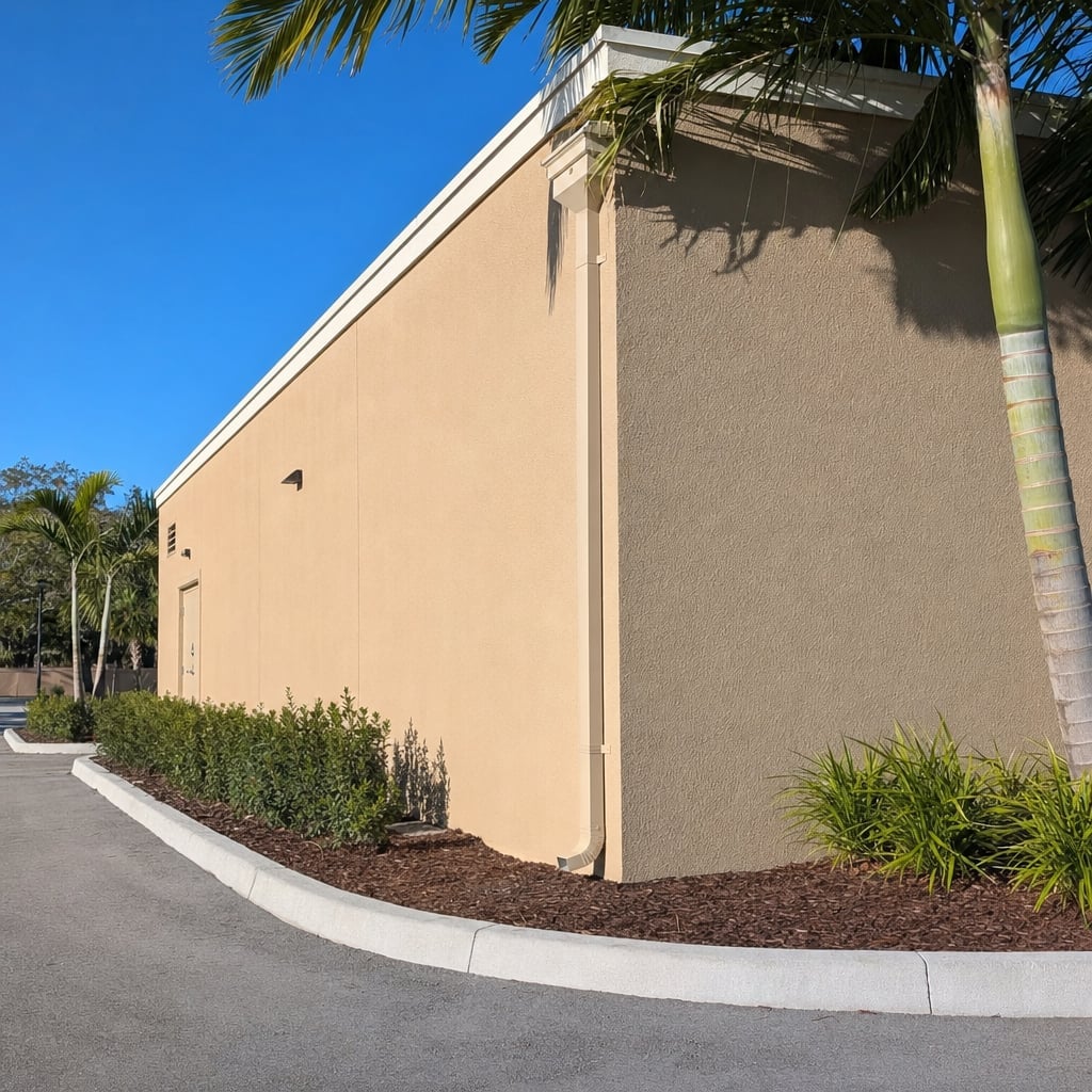 tenant improvement stucco project in Charleston