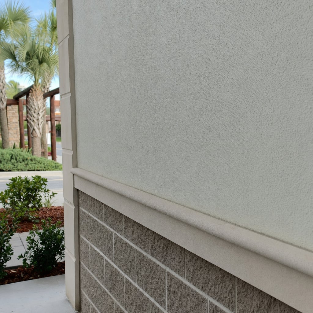tenant improvement stucco project in Miami