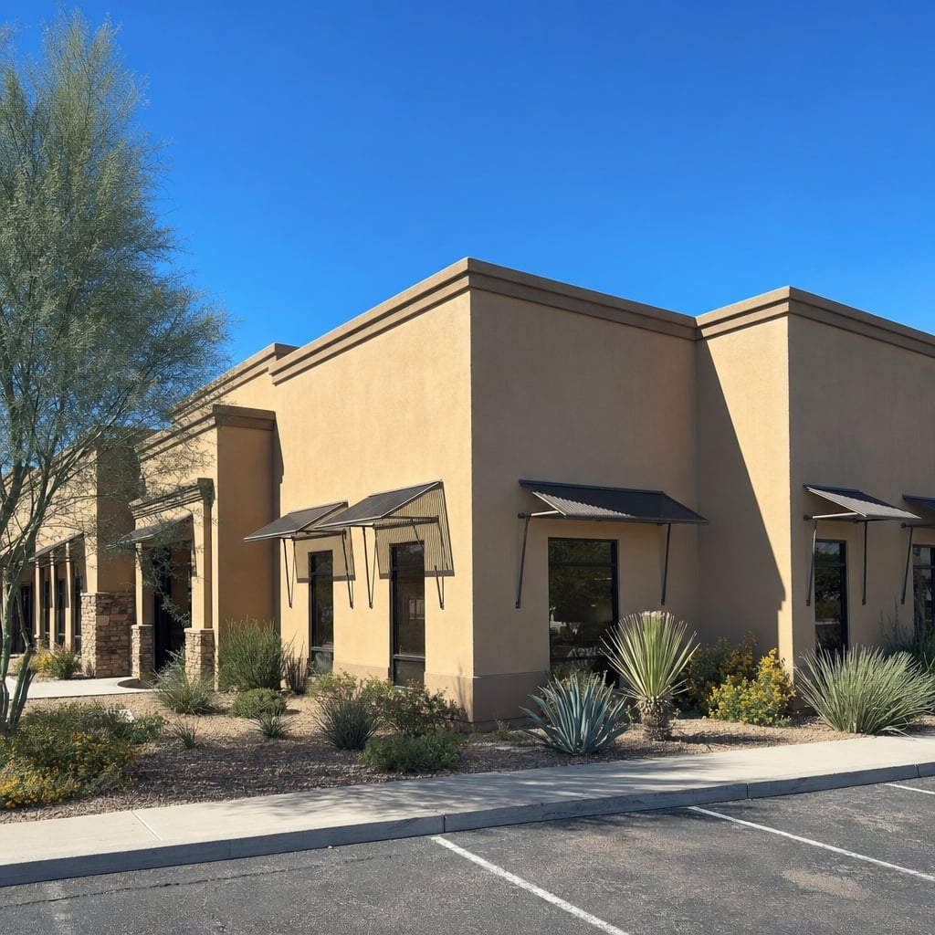 tenant improvement stucco project in Sacramento