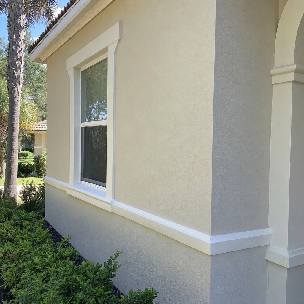 traditional stucco project in Fort Myers