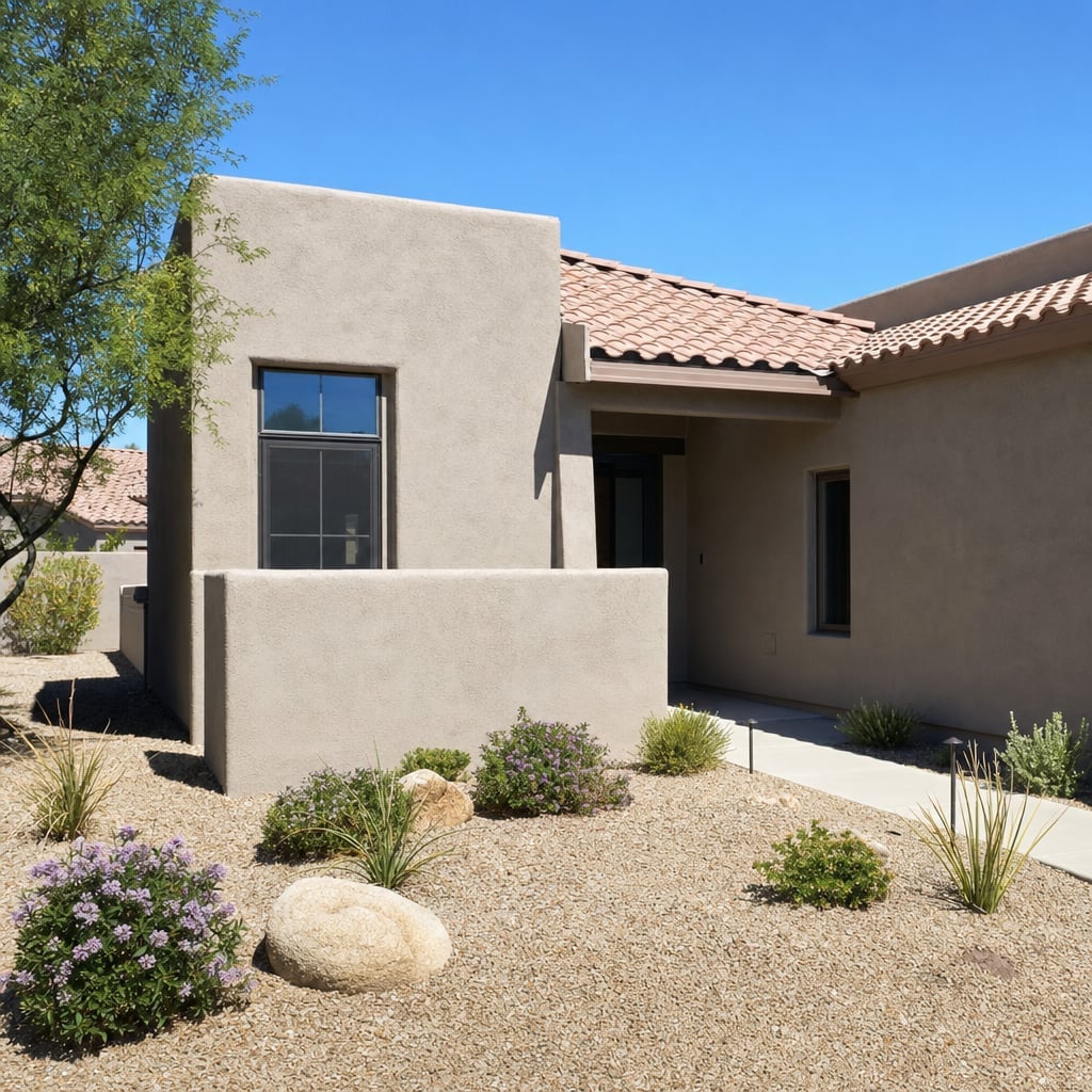 traditional stucco project in Sacramento