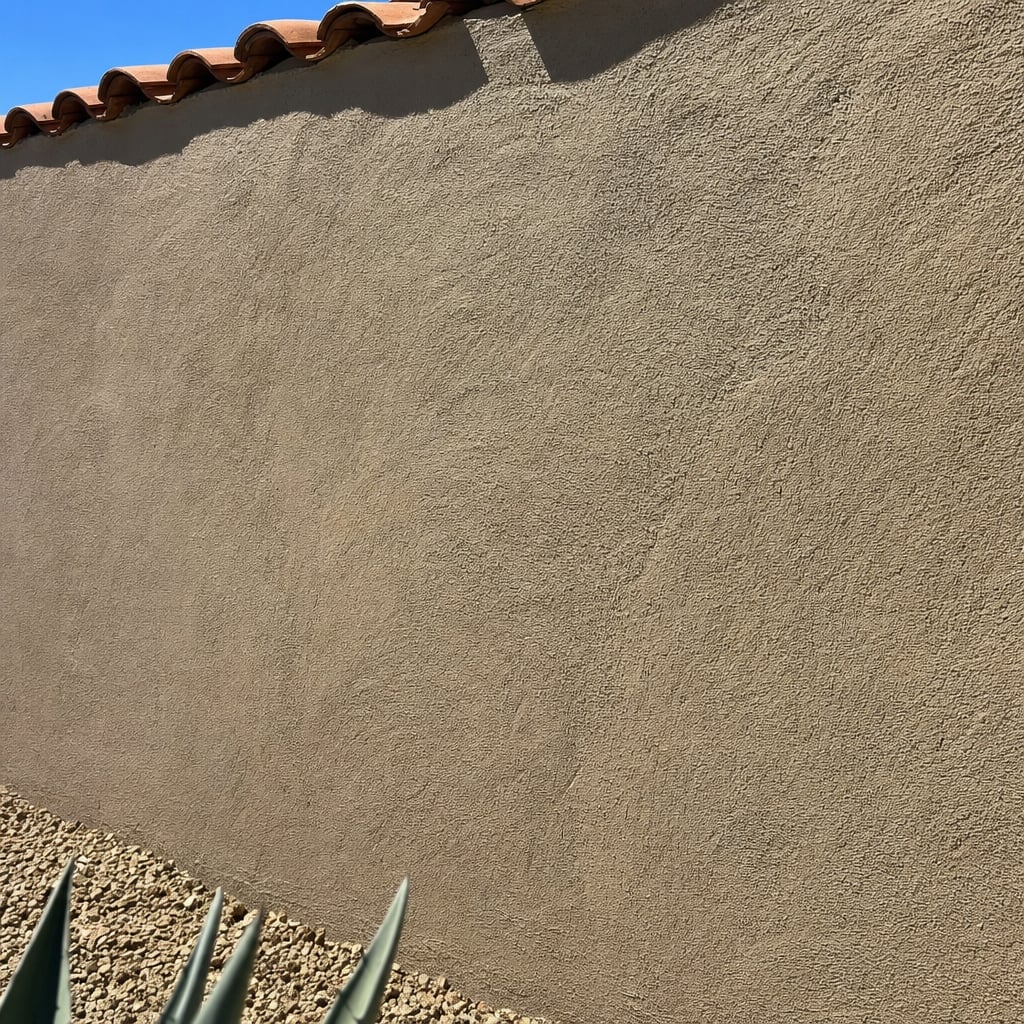 traditional stucco project in Tucson