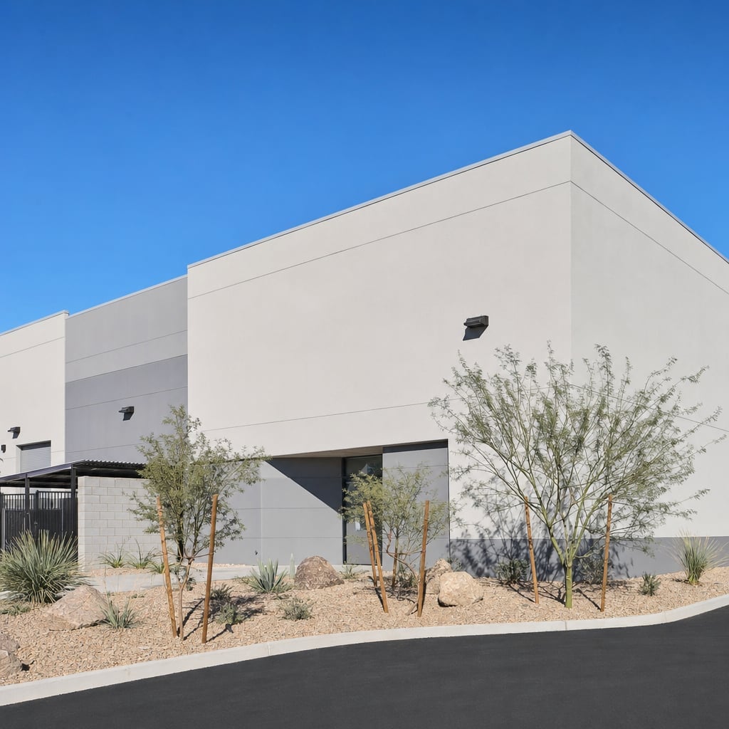 Warehouse Stucco Installation & Repair
