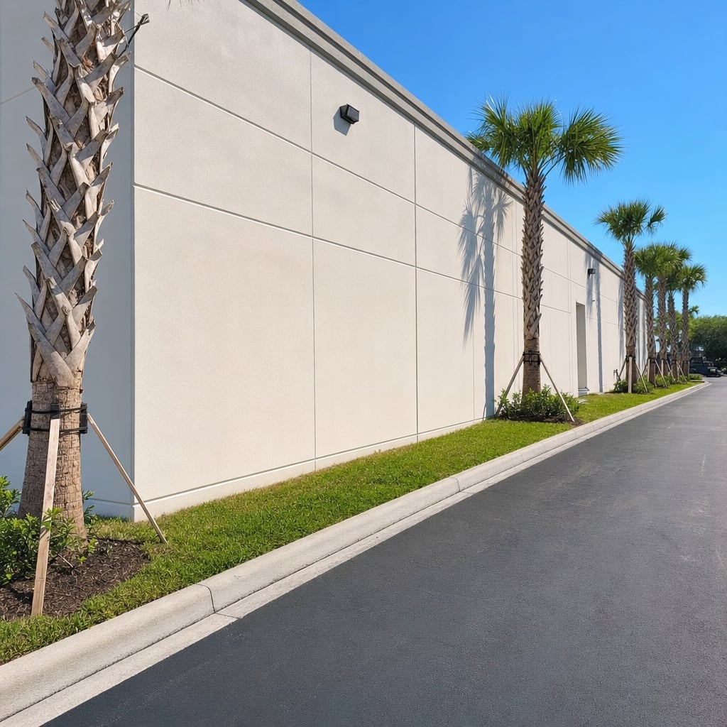Warehouse Stucco Installation & Repair
