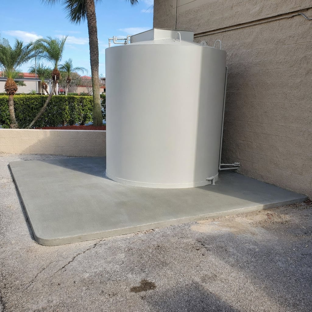 tank welding repair project in Orlando